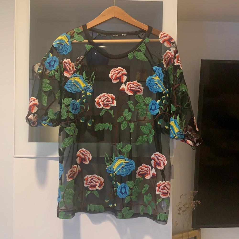 Beautifully embroidered blouse